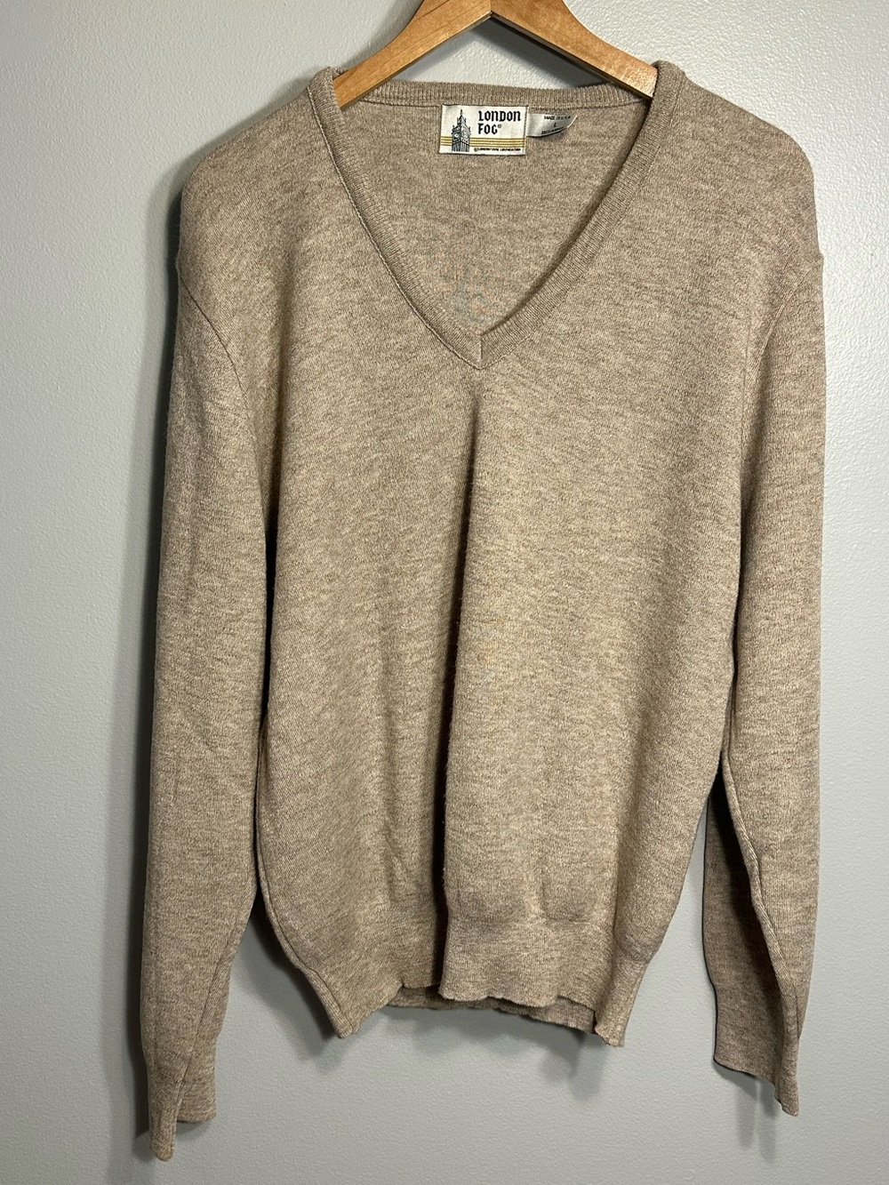 London Fog V-neck Sweater